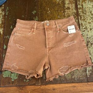 Free People distressed shorts